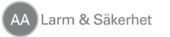 AA LARM & SÄKERHET logotyp
