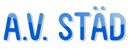 A.V STÄD HANDELSBOLAG logotyp