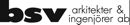 BSV ARKITEKTER & INGENJÖRER AB logotyp