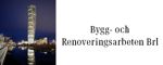 BYGG- OCH RENOVERINGSARBETEN BRL logotyp