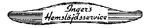 INGERS HEMSLÖJDSSERVICE logotyp