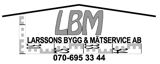 LBM - LARSSONS BYGG & MÄTSERVICE AB logotyp