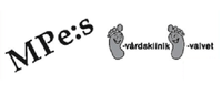 MPE:S FOTVÅRDSKLINIK logotyp