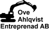 OVE AHLQVIST ENTREPRENAD AB logotyp