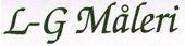 L-G MÅLERI logotyp