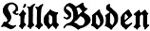 LILLA BODEN logotyp