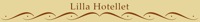 LILLA HOTELLET logotyp