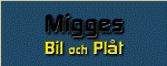 MIGGES BIL & PLÅT logotyp