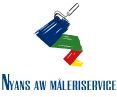 NYANS AW MÅLERISERVICE logotyp