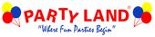 PARTY LAND SKÖVDE logotyp
