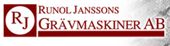 ABET RUNOL JANSSONS GRÄVMASKINER logotyp
