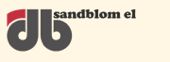 SANDBLOM EL logotyp