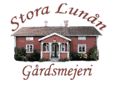 STORA LUNÅN GÅRDSMEJERI logotyp